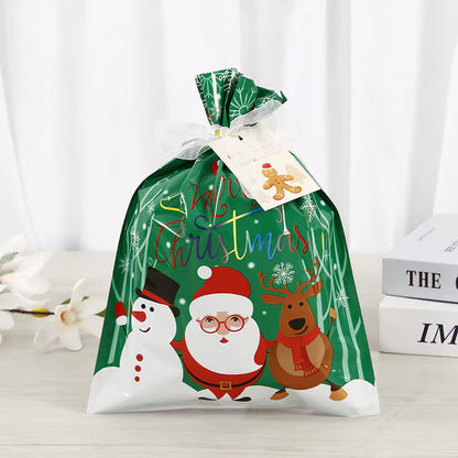 Drawstring Christmas Gift Bag (Biodegradable)
